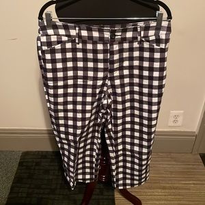 Plaid Capri Excellent condition